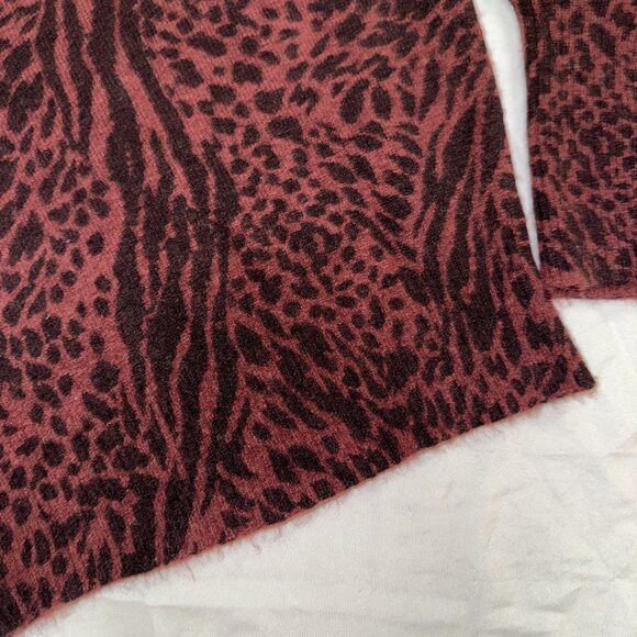 Rails Genevieve animal-print wool-cashmere sweater - Size Small - Picture 5 of 10